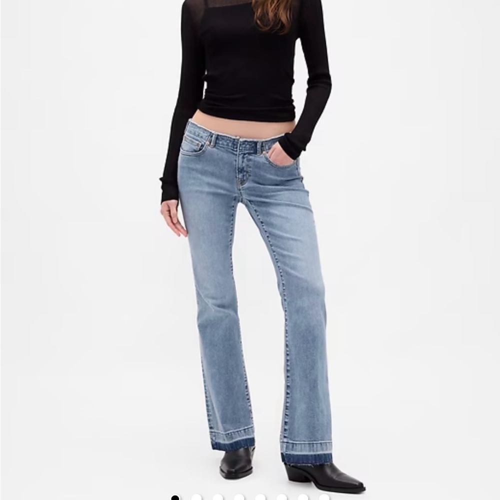 GAP Women's Light Blue Boot-Cut Jeans